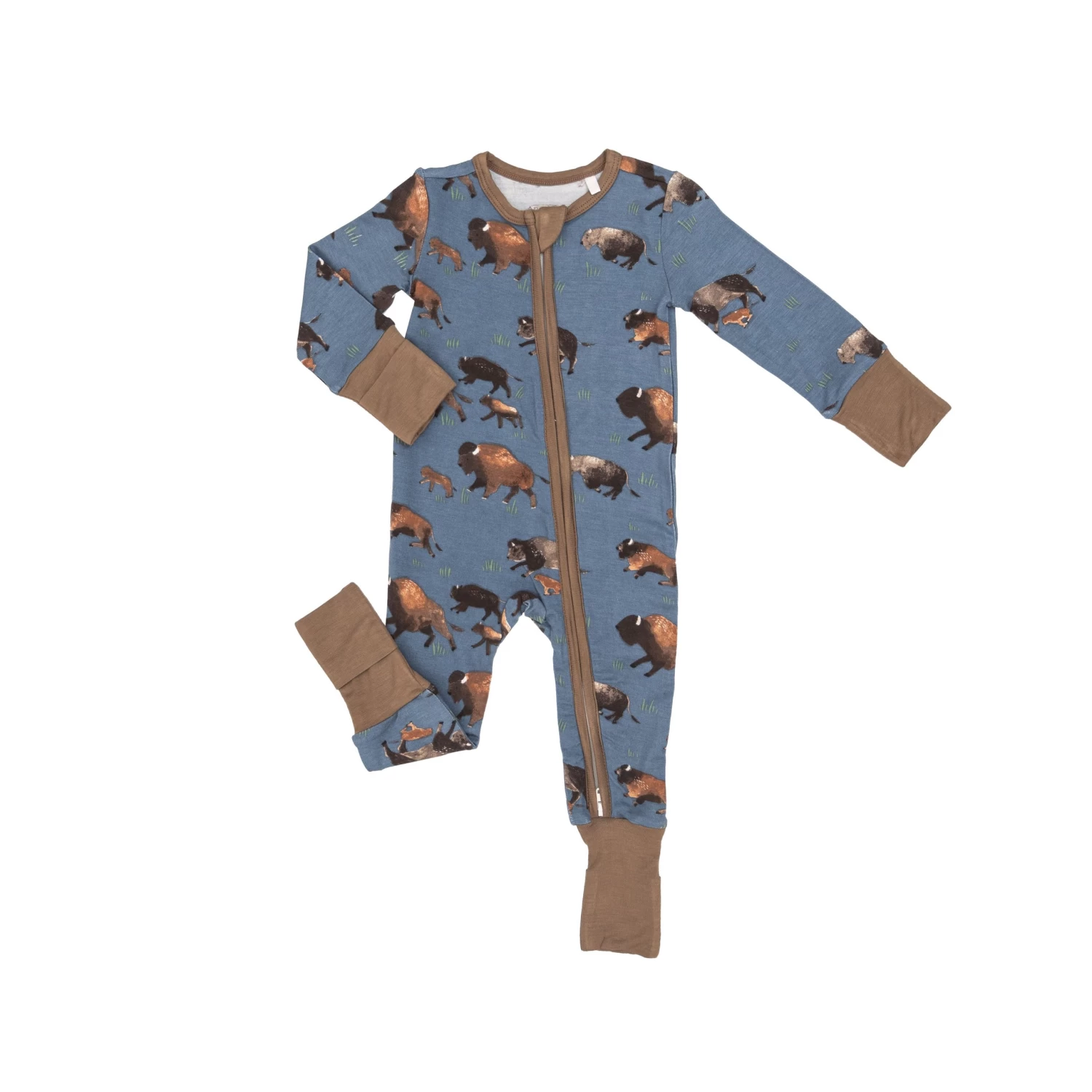 Bison 2-Way Zipper Romper 3 Bison 2-Way Zipper Romper