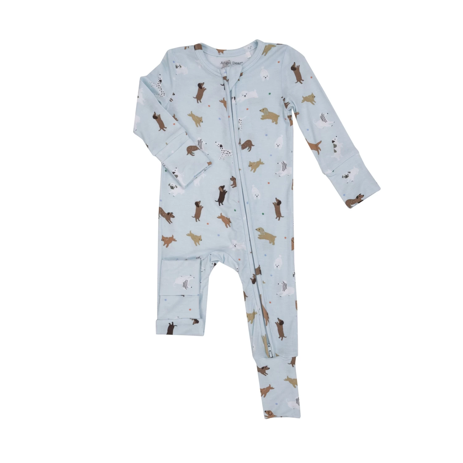 Doggies 2-Way Zipper Romper 3 Doggies 2-Way Zipper Romper