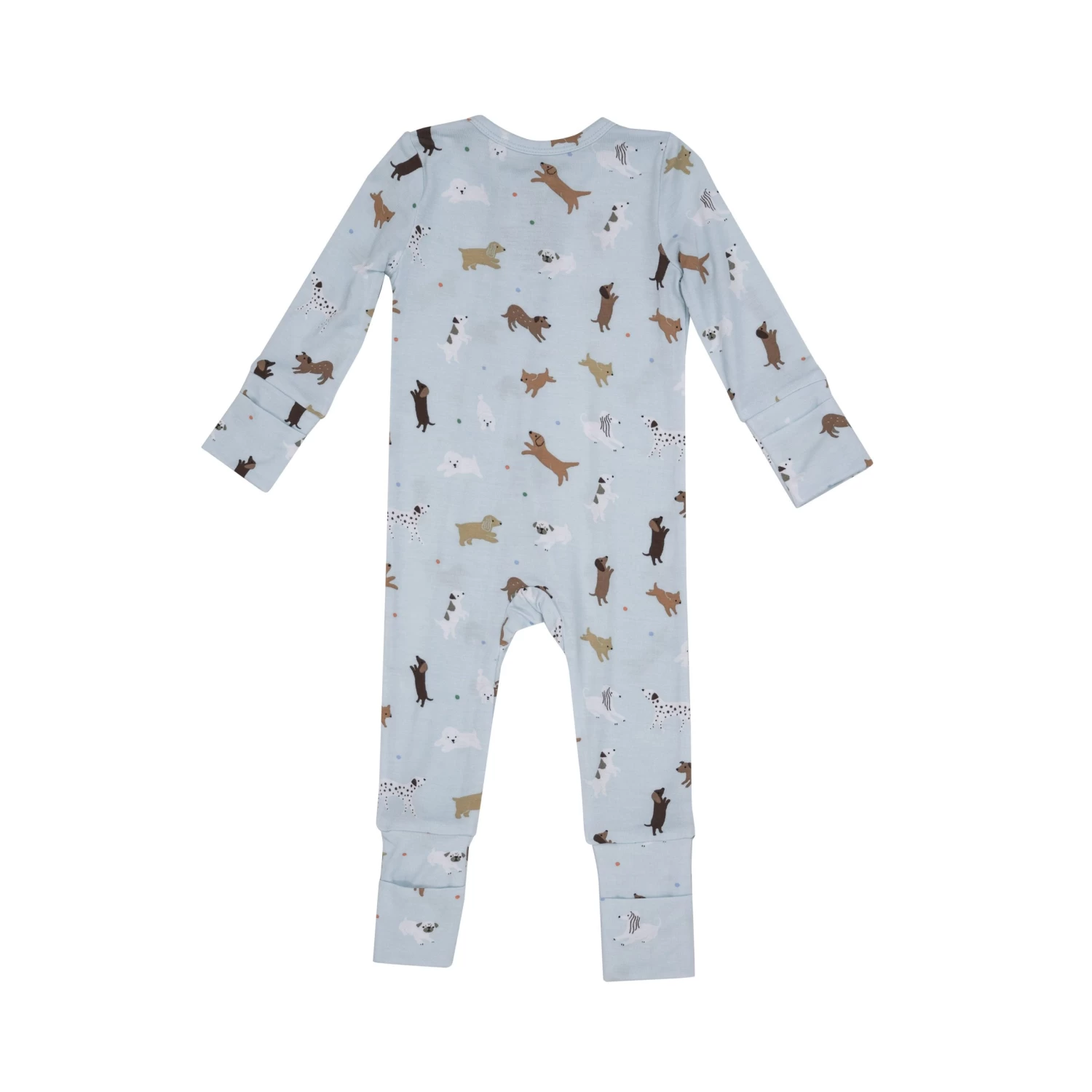 Doggies 2-Way Zipper Romper 4 Doggies 2-Way Zipper Romper - Image 2