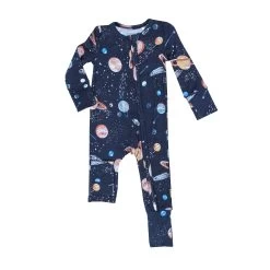 Solar System 2-Way Zipper Romper