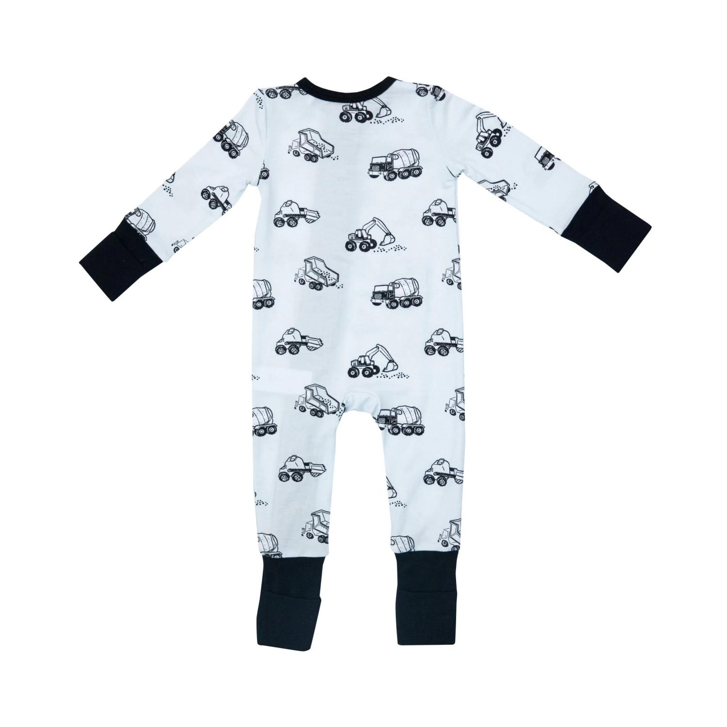 Earth Movers Two Way Zipper Romper 4 Earth Movers Two Way Zipper Romper - Image 2