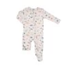 Ocean Cuddles Ruffle Back 2-Way Zipper Footie -Baby Product Shop 128S3OCC