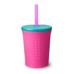 12oz Silicone Straw Cup (Berry/Sea)