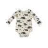 Black Bear Long Sleeve Bodysuit -Baby Product Shop 147F3BBE