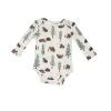 Brown Bears Thermal Long Sleeve Bodysuit -Baby Product Shop 147F3BRB