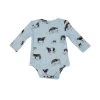 Black Cows Long Sleeve Bodysuit -Baby Product Shop 147F3COW