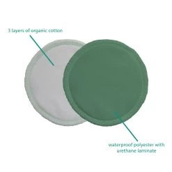 Solid Organic Cotton Breast Pads - 3 Pairs -Baby Product Shop 1NKLQ HQ