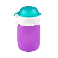Purple Squeasy Silicone Pouch -Baby Product Shop 3.5oz Purple 3