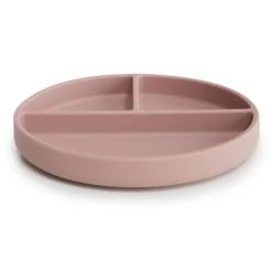 Mushie Divided Silicone Suction Plate (Blush) -Baby Product Shop 3 Silicone plate sideview Blushcopy 900x 3b792c7e 09ed 4b7a 987c 43196a04a725