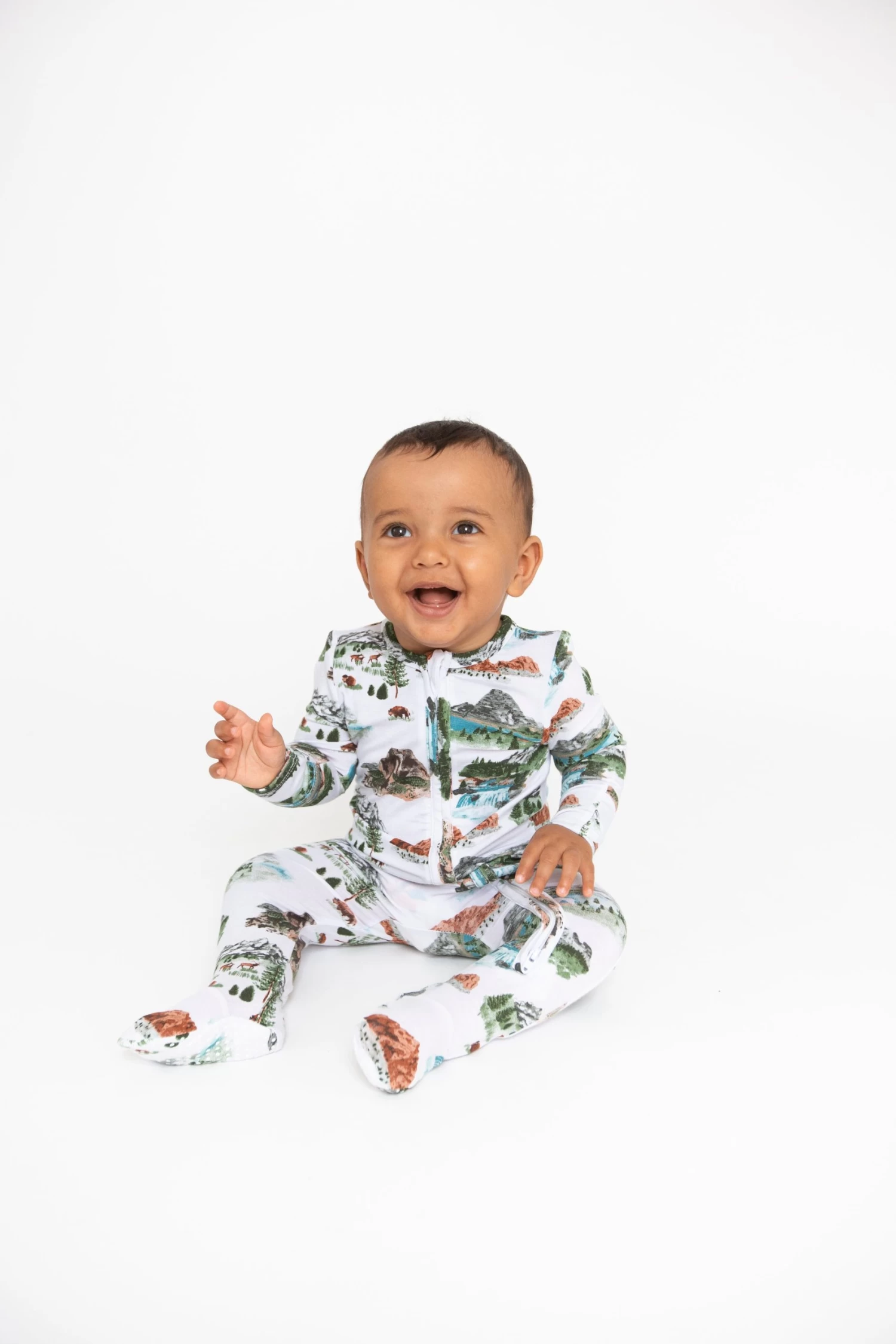 National Parks 2-Way Zipper Footie 5 National Parks 2-Way Zipper Footie - Image 3