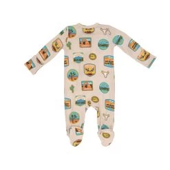 National Parks Patches Southwestern 2-Way Zipper Footie 5 National Parks Patches Southwestern 2-Way Zipper Footie -Baby Product Shop 651F3NPSW V2