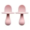 Silicone Spoon 2-Pack Blush -Baby Product Shop 726a432d54471d7a79d78a60e8c23692a76122e0726a6d36158e670098e91bcb