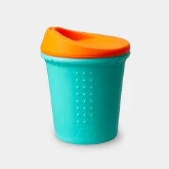 8oz Silicone Kids To-Go Cup (Sea/Orange)