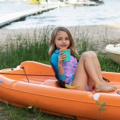 8oz Silicone Kids To-Go Cup (Sea/Orange) -Baby Product Shop 8oz silicone kids to go cup sea orange silikids silikids lil tulips 30921255059574