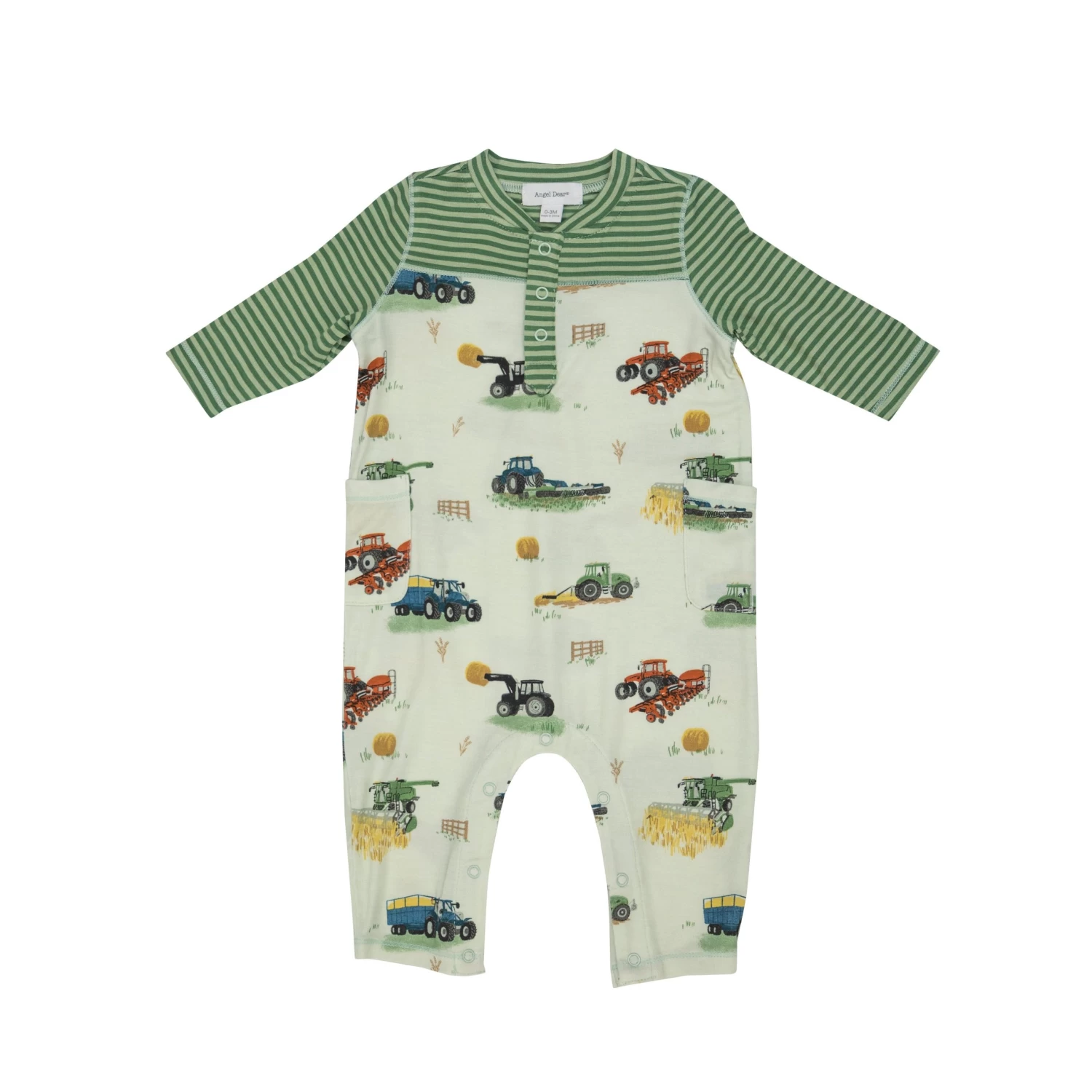 Farm Machines Romper 3 Farm Machines Romper
