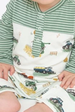 Farm Machines Romper 9 Farm Machines Romper -Baby Product Shop 969F3FMA F23 LIFESTYLE 3