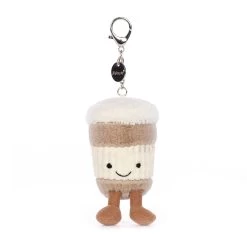 JELLYCAT Amuseable Coffee-To-Go Bag Charm