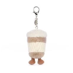 JELLYCAT Amuseable Coffee-To-Go Bag Charm -Baby Product Shop ACOF4BC Amuseable Coffee To Go Bag Charm 3