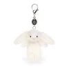 JELLYCAT Bashful Bunny Cream Bag Charm 2 JELLYCAT Bashful Bunny Cream Bag Charm -Baby Product Shop BAS4CBCR Bashful Bunny Cream Bag Charm 1