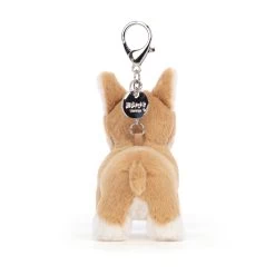 JELLYCAT Betty Corgi Bag Charm -Baby Product Shop BET4BC Betty Corgi Bag Charm 3