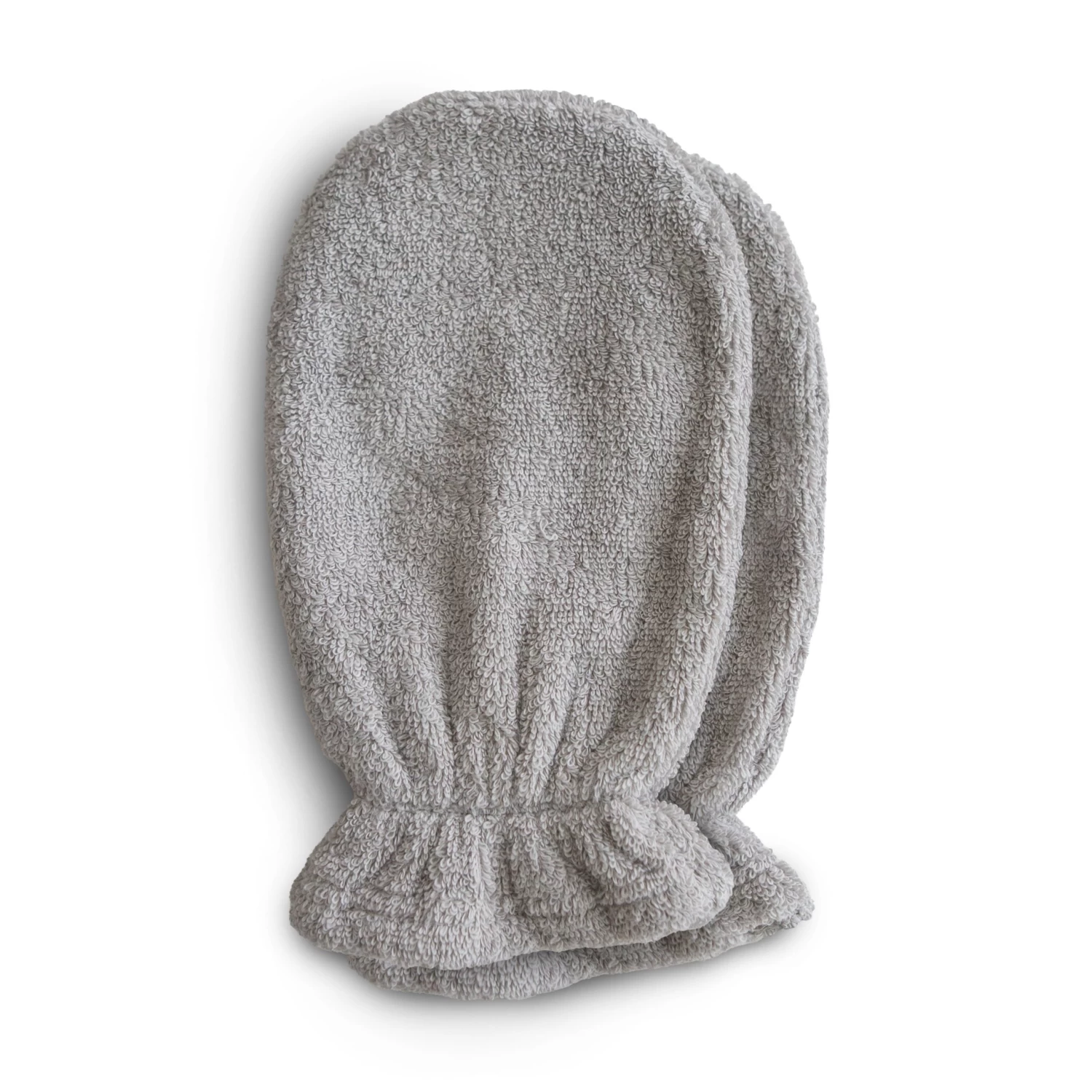 Mushie Organic Cotton Bath Mitt 2-Pack (Gray) 3 Mushie Organic Cotton Bath Mitt 2-Pack (Gray)