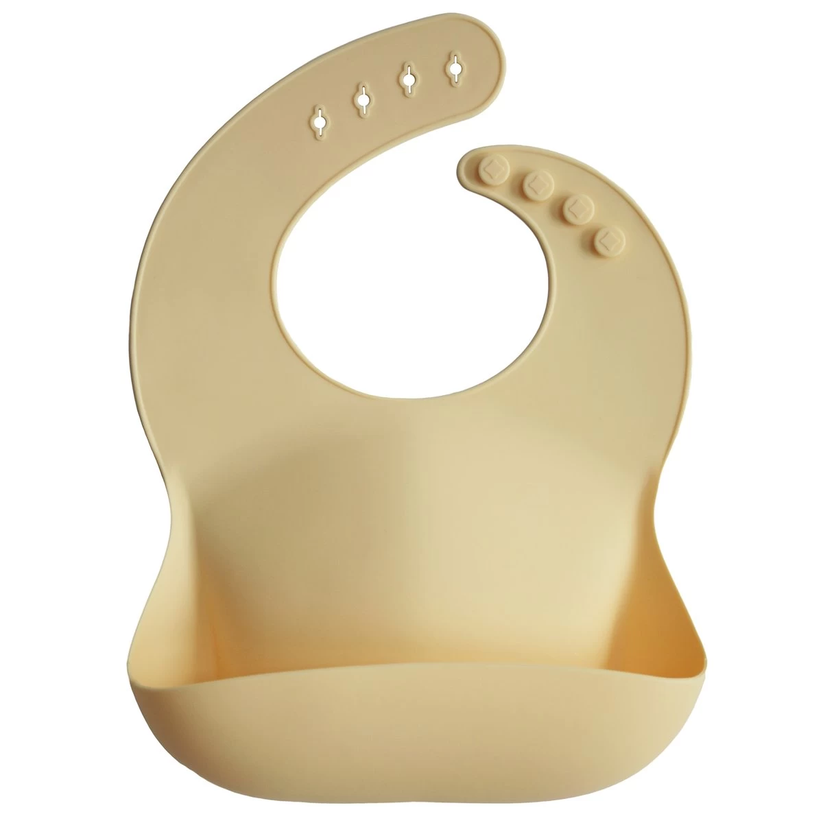 Mushie Silicone Baby Bib (Sunshine) 3 Mushie Silicone Baby Bib (Sunshine)