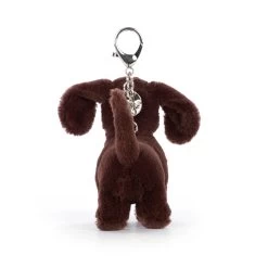 JELLYCAT Otto Sausage Dog Bag Charm -Baby Product Shop OT4BCSD Otto Sausage Dog Bag Charm 3