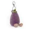 JELLYCAT Vivacious Eggplant Bag Charm -Baby Product Shop VV4ABC Vivacious Vegetable Eggplant Bag Charm 1Large