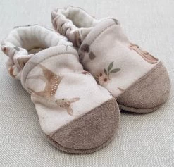 Woodland Animals Organic Slippers
