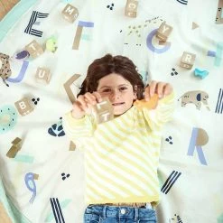 Play&Go Animal Alphabet Letters Playmat Storage Bag -Baby Product Shop animal alphabet letters playmat storage bag play go lil tulips 15051118411894