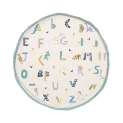 Play&Go Animal Alphabet Letters Playmat Storage Bag