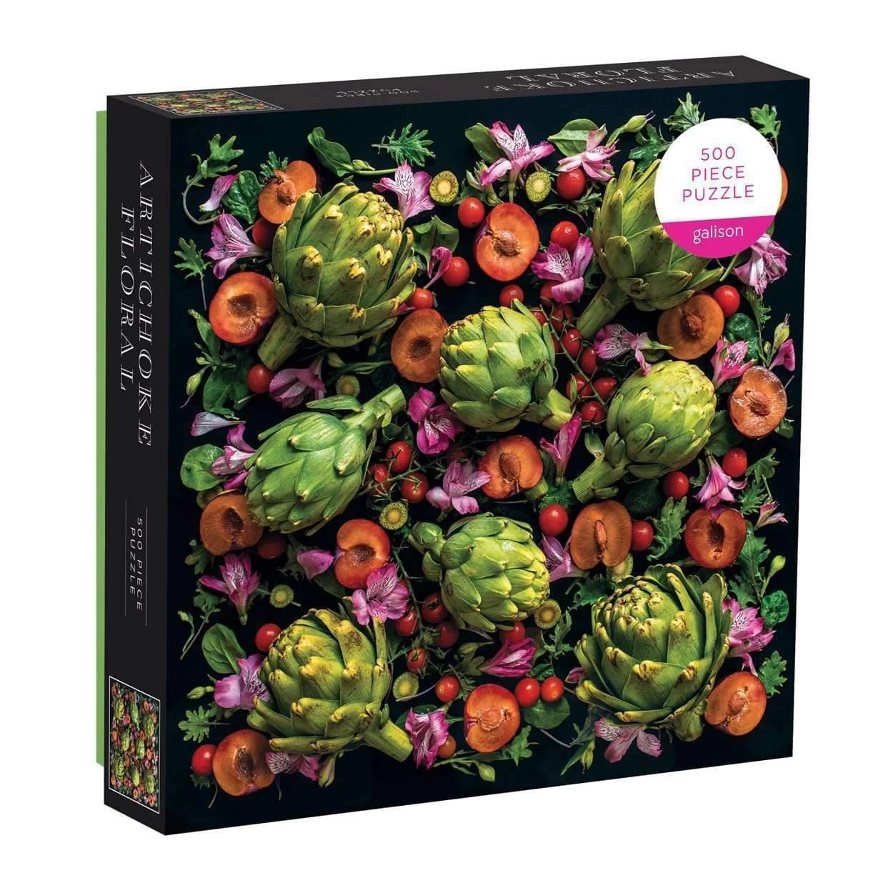 Chronicle Books Artichoke Floral 500 Piece Puzzle 3 Chronicle Books Artichoke Floral 500 Piece Puzzle