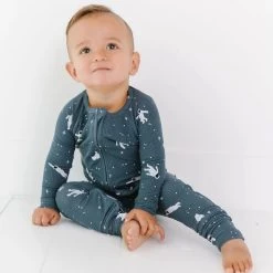 Astronauts Ribbed Zip Romper -Baby Product Shop astronauts ribbed zip romper brave little ones lil tulips 30994094882934
