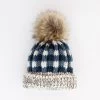 Atlantic Buffalo Check Pom Pom Knit Beanie Hat -Baby Product Shop atlantic buffalo checkered pom pom beanie hat huggalugs lil tulips 29935354544246 2a773aee 2295 47b2 8c20 72f550344103