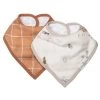 Bandana Bib Set - Cozy Forest -Baby Product Shop bandana bib set cozy forest loulou lollipop lil tulips 29968928505974