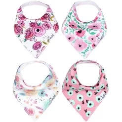 Bloom Bandana Bibs -Baby Product Shop bloom bandana bibs copper pearl lil tulips 23513891214