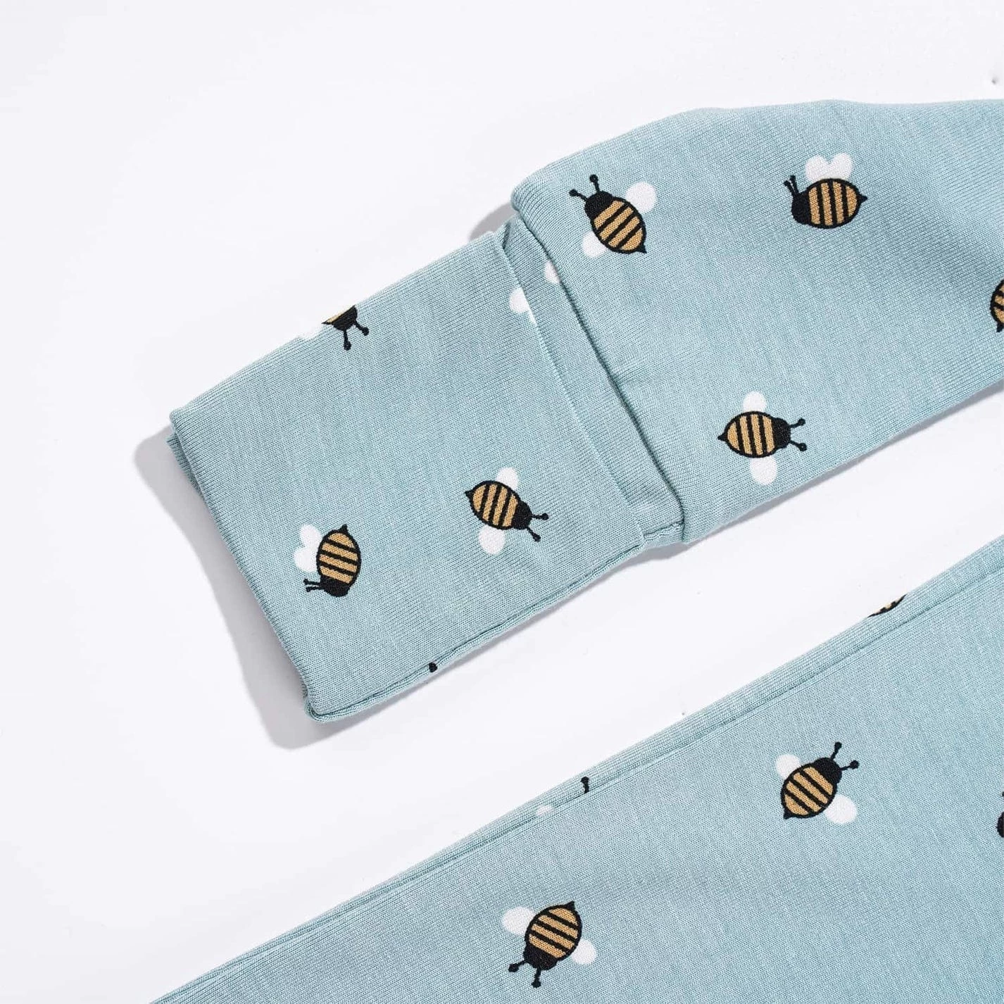 Blue Bees Zip Romper 4 Blue Bees Zip Romper - Image 2