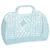 Blue Retro Jelly Basket - Large