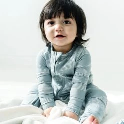 Blue Triangles Zip Romper -Baby Product Shop blue triangles zip romper brave little ones lil tulips 30510053687414