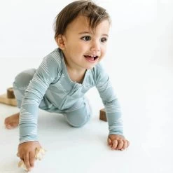 Blue Triangles Zip Romper -Baby Product Shop blue triangles zip romper brave little ones lil tulips 30510053752950