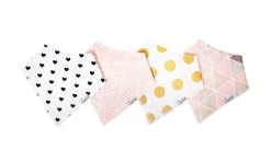 Blush Bandana Bibs