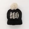 Boo Black Knit Beanie Hat -Baby Product Shop boo black hand knit beanie hat 765774 5000x 694a02b9 7212 4e39 93e7 1758c04a141c