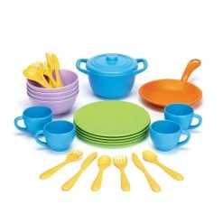 Green Toys Cookware And Dining Set