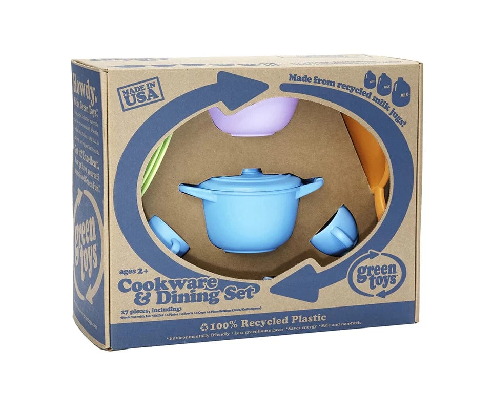 Green Toys Cookware And Dining Set 4 Green Toys Cookware And Dining Set - Image 2