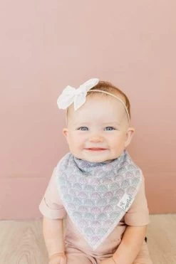 Coral Bandana Bibs 6 Coral Bandana Bibs -Baby Product Shop coral 2 bandana bibs copper pearl lil tulips 28541428596854
