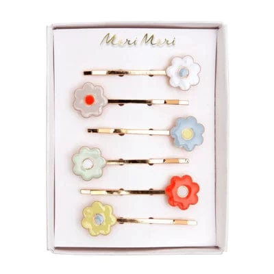 Meri-Meri Daisy Enamel Hair Slides 3 Meri-Meri Daisy Enamel Hair Slides