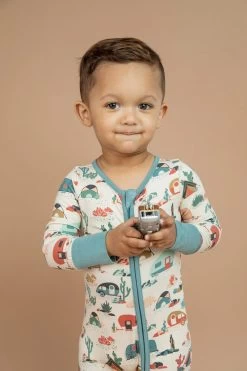 Desert Adventure Footless Zip Romper -Baby Product Shop desert adventure footless zip romper bird bean baby toddler clothing lil tulips 30845929750646