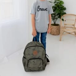 Dino Backpack -Baby Product Shop dino backpack brave little ones lil tulips 30776757158006