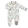 Dino Expedition Organic Cotton Magnetic Footie 2 Dino Expedition Organic Cotton Magnetic Footie -Baby Product Shop dino expedition organic cotton magnetic footie magnetic me lil tulips 30813090250870