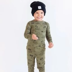 Dinosaurs Two-Piece Set -Baby Product Shop dinosaurs two piece set brave little ones lil tulips 29981088120950